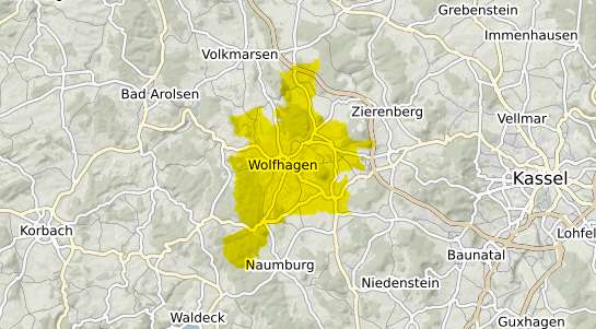 Immobilienpreisekarte Wolfhagen