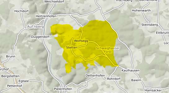Immobilienpreisekarte Wolfsegg Oberpfalz