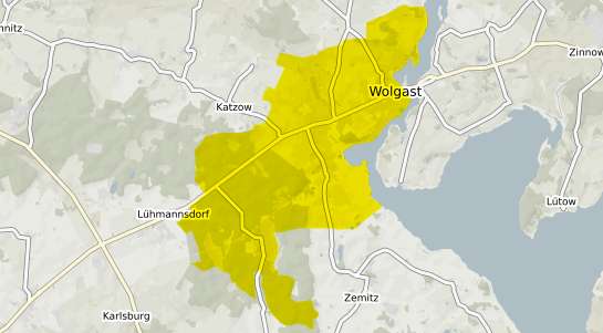 Immobilienpreisekarte Wolgast