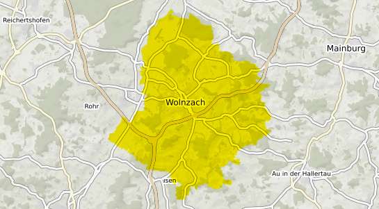 Immobilienpreisekarte Wolnzach