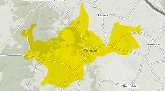 Immobilienpreisekarte Wriezen