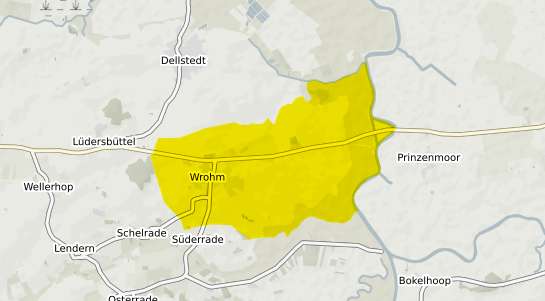 Immobilienpreisekarte Wrohm Dithmarschen