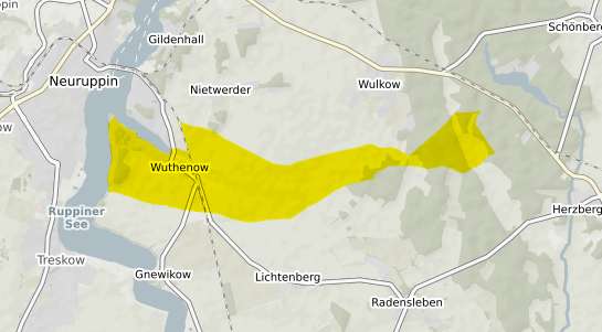 Immobilienpreisekarte Wuthenow