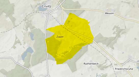 Immobilienpreisekarte Zapel b. Hagenow