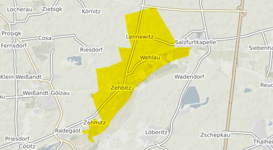 Immobilienpreisekarte Zehbitz