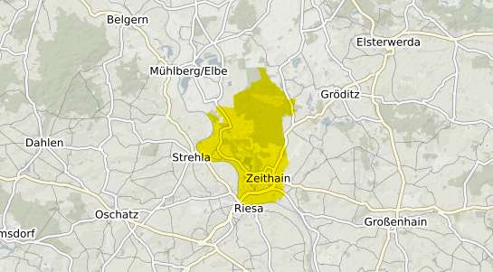 Immobilienpreisekarte Zeithain