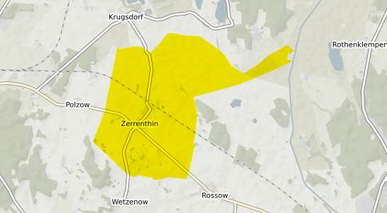 Immobilienpreisekarte Zerrenthin