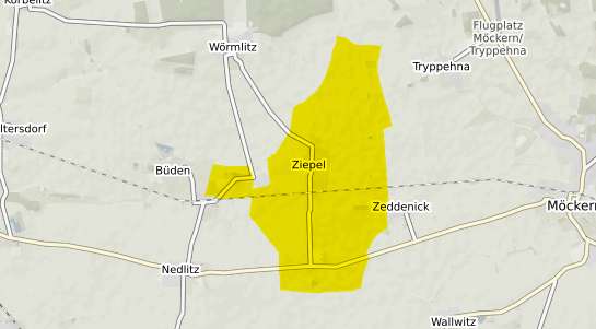 Immobilienpreisekarte Ziepel b. Burg b. Magdeburg