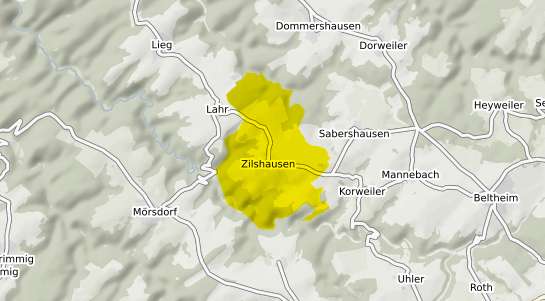 Immobilienpreisekarte Zilshausen