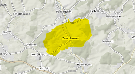 Immobilienpreisekarte Zuzenhausen