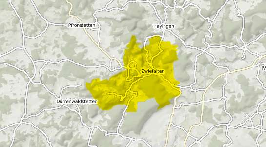 Immobilienpreisekarte Zwiefalten Wuerttemberg