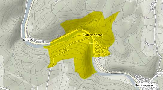 Immobilienpreisekarte Zwingenberg Baden