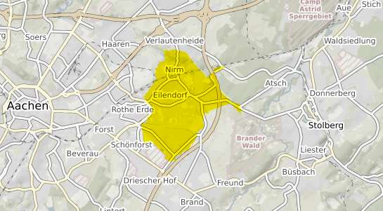 Immobilienpreisekarte Aachen Eilendorf