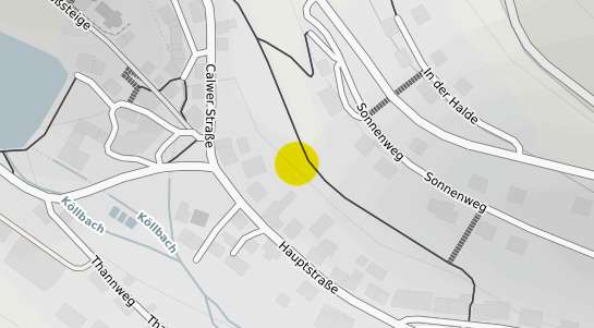 Immobilienpreisekarte Altensteig Berneck