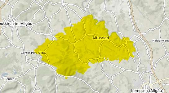 Immobilienpreisekarte Altusried Altusried