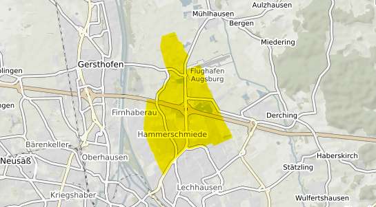 Immobilienpreisekarte Augsburg Hammerschmiede