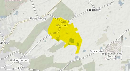Immobilienpreisekarte Aurich Pfalzdorf