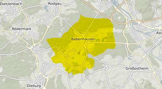 Immobilienpreisekarte Babenhausen Babenhausen