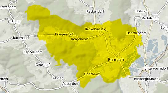 Immobilienpreisekarte Baunach Baunach