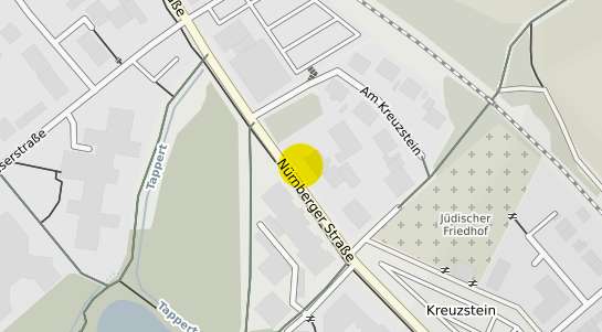 Immobilienpreisekarte Bayreuth Kreuzstein