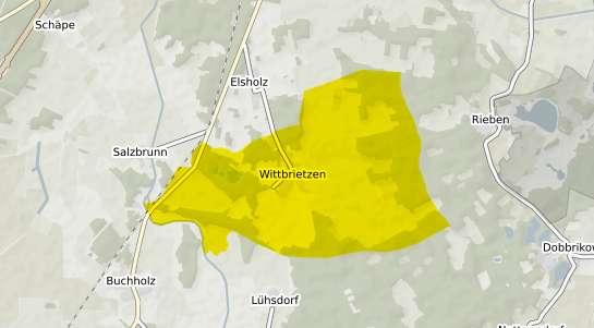 Immobilienpreisekarte Beelitz Wittbrietzen