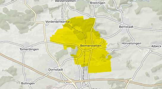 Immobilienpreisekarte Beimerstetten Beimerstetten