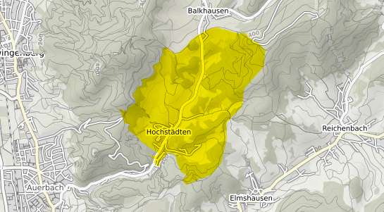 Immobilienpreisekarte Bensheim Hochst&auml;dten