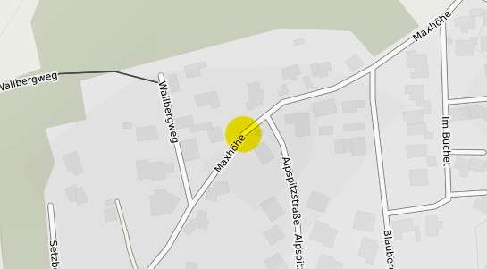 Immobilienpreisekarte Berg Maxh&ouml;he