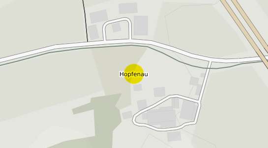 Immobilienpreisekarte Bergkirchen Hopfenau