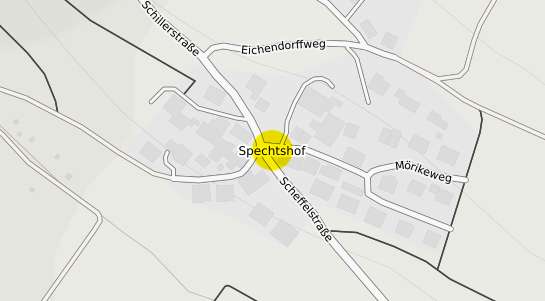 Immobilienpreisekarte Berglen Spechtshof