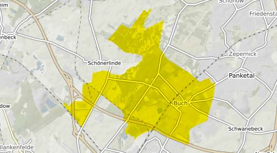 Immobilienpreisekarte Berlin Buch