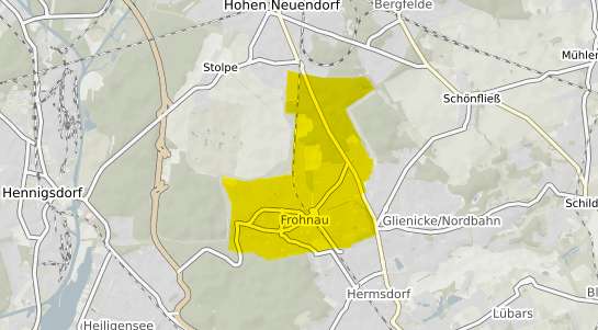 Immobilienpreisekarte Berlin Frohnau