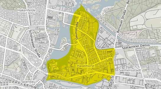 Immobilienpreisekarte Berlin Haselhorst