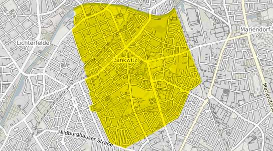 Immobilienpreisekarte Berlin Lankwitz