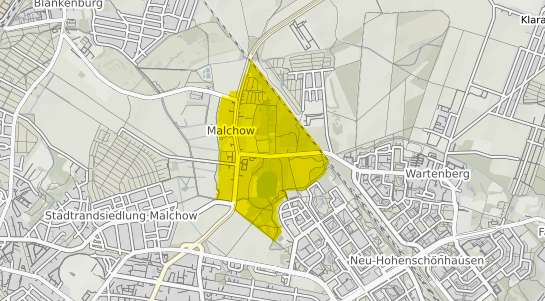 Immobilienpreisekarte Berlin Malchow