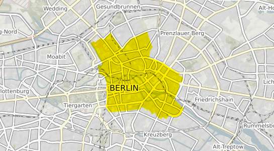 Immobilienpreisekarte Berlin Mitte