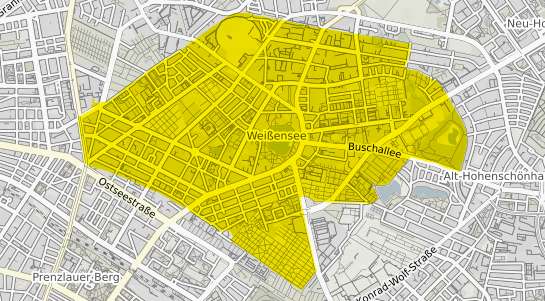 Immobilienpreisekarte Berlin Weissensee