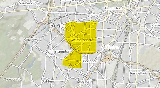 Immobilienpreisekarte Berlin Wilmersdorf