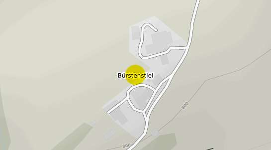 Immobilienpreisekarte Bernbeuren B&uuml;rstenstiel