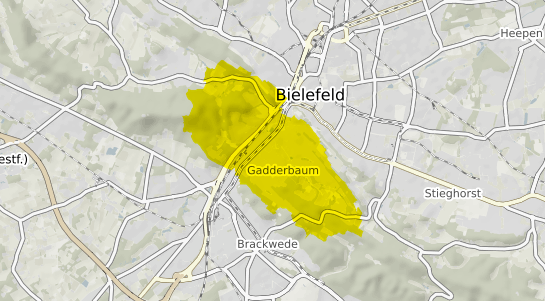 Immobilienpreisekarte Bielefeld Gadderbaum