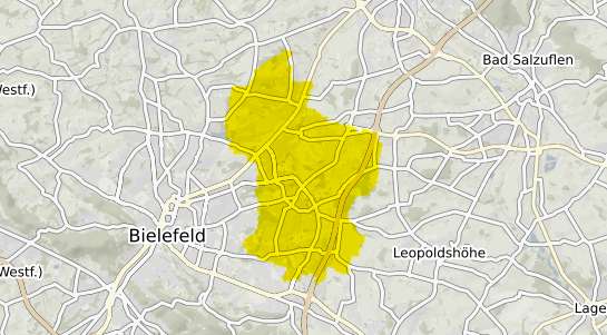 Immobilienpreisekarte Bielefeld Heepen