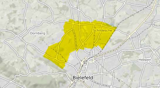 Immobilienpreisekarte Bielefeld Schildesche