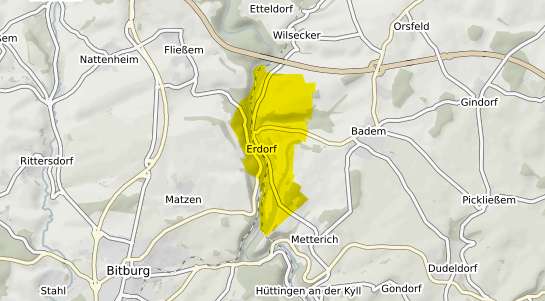 Immobilienpreisekarte Bitburg Erdorf