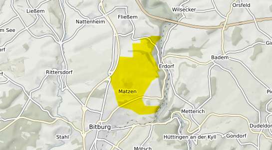 Immobilienpreisekarte Bitburg Matzen