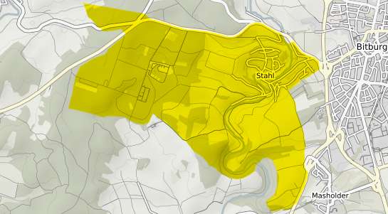 Immobilienpreisekarte Bitburg Stahl