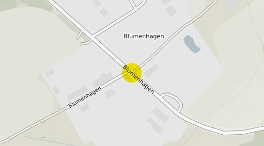 Immobilienpreisekarte Blumenholz Blumenhagen
