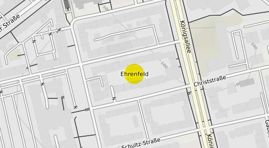 Immobilienpreisekarte Bochum Ehrenfeld