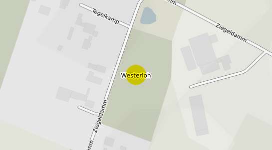 Immobilienpreisekarte B&ouml;sel Westerloh