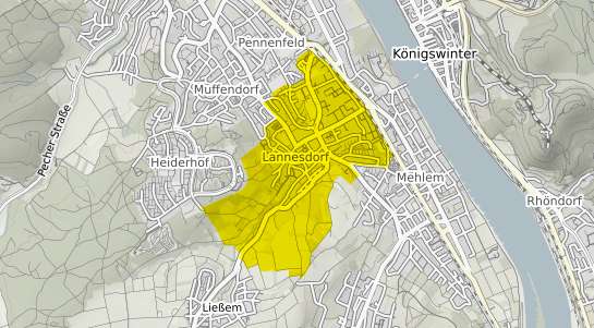 Immobilienpreisekarte Bonn Lannesdorf