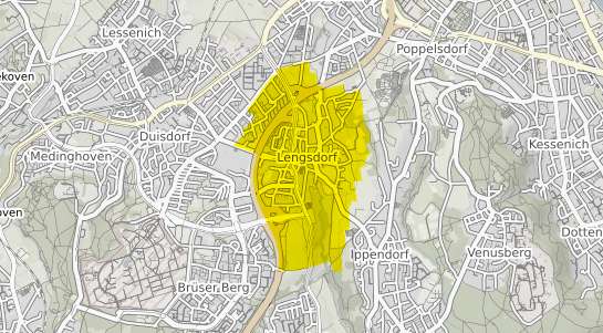 Immobilienpreisekarte Bonn Lengsdorf